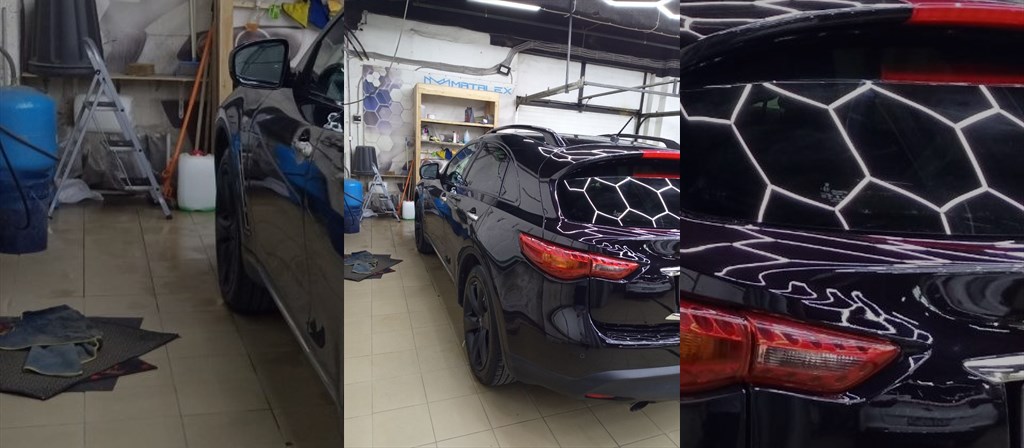 Infiniti после ремонта