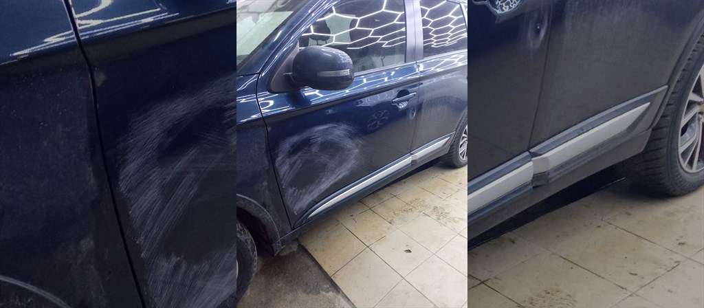 Mitsubishi после ремонта